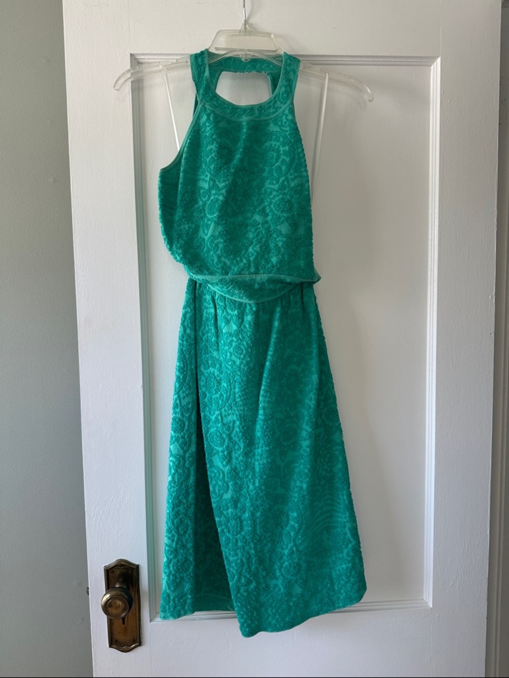 M Missoni Green open back dress